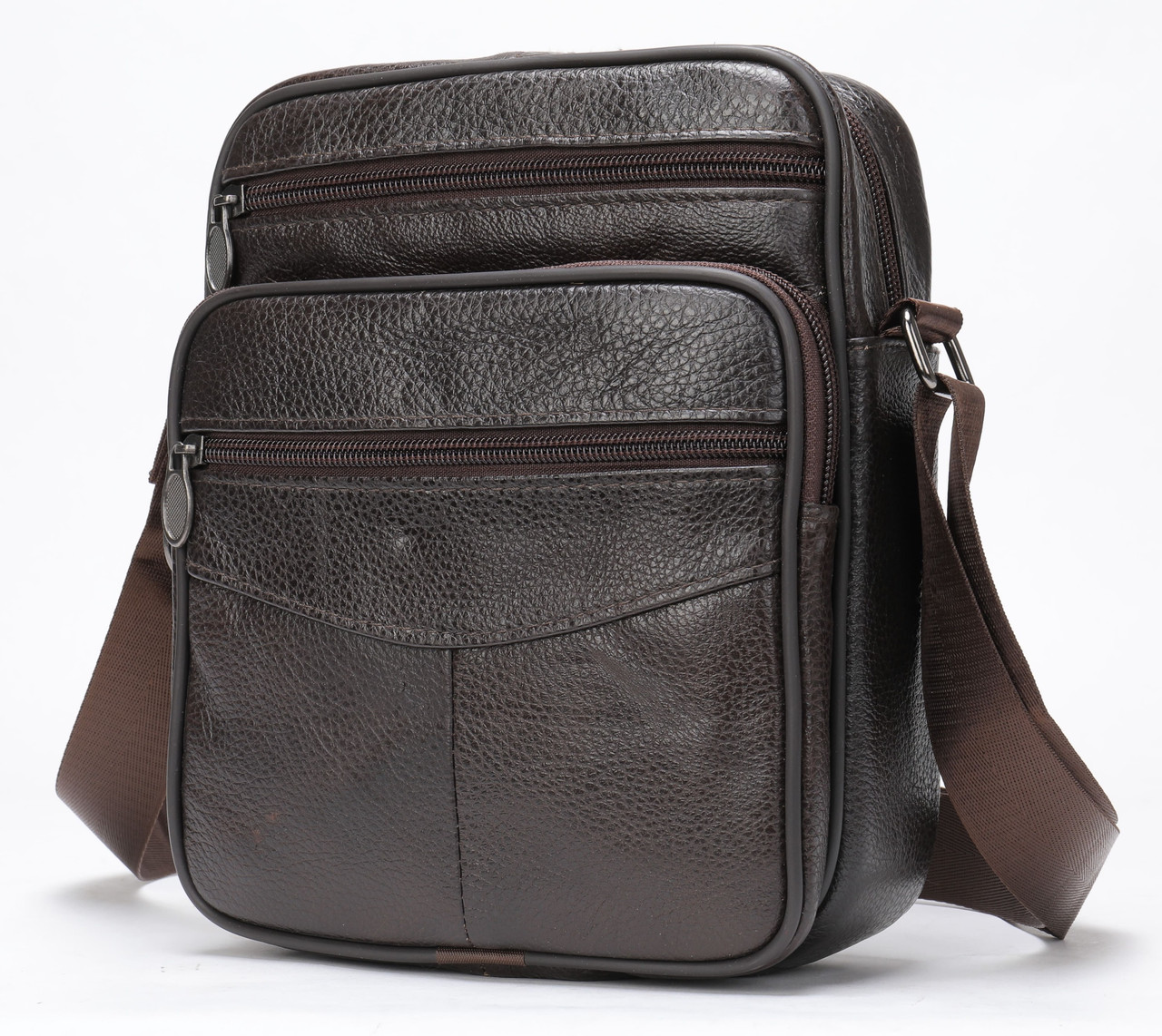 Мессенджер чоловічий шкіряний 20346 Vintage Коричневий, фото 1