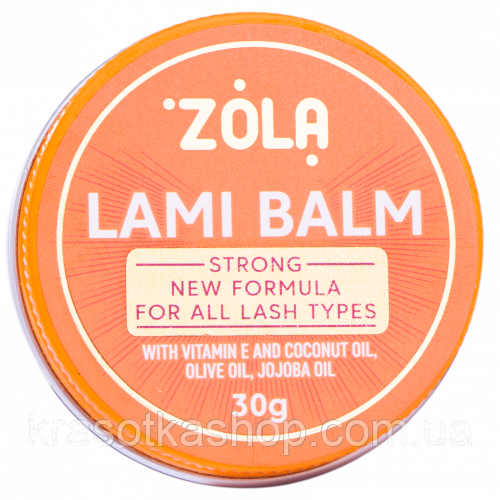 Клей для ламінування вій Lami Balm Zola ORANGE, 30 г, фото 1