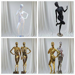 МАНЕКЕН ЖЕНСЬКИЙ ГІПСОВИЙ в асортименті