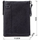 Гаманець універсальний Vintage 14683 Чорний, фото 3
