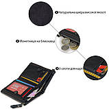 Гаманець універсальний Vintage 14683 Чорний, фото 4