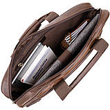 Сумка для ноутбука Vintage 20391 Коричнева, фото 4