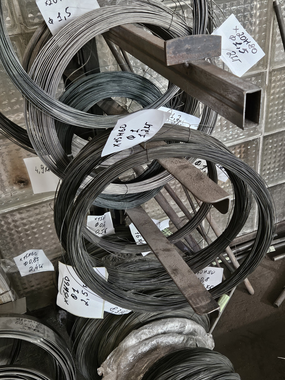 Дріт ніхрому Х15Н60 ф1мм, фото 1