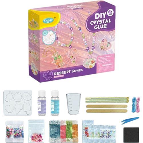 Ігровий набір "Створи прикраси: Десерт" DIY Crystal Glue, фото 1