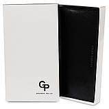 Оригінальне шкіряне портмоне унісекс GRANDE PELLE 11513 Чорний, фото 6