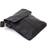 Сумка чоловіча почтальонка Vintage 20442 Чорна, фото 5