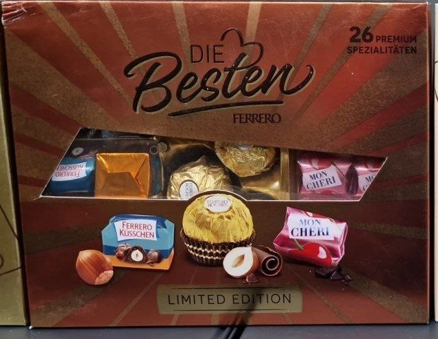 Цукерки Die Besten Ferrero Limited Edition 250 г.
