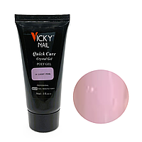 ГЕЛЬ ГІБРИД ПОЛИГЕЛЬ (ЛЕГКИЙ РОЖЕВИЙ ) VICKY NAIL 30 мл