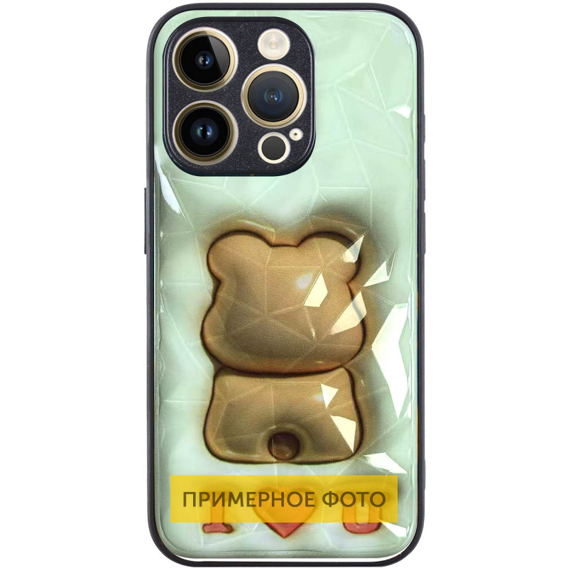 TPU+PC чохол Prisma Fluffie Full Camera для Xiaomi Redmi Note 14 5G з креативним принтом Bear