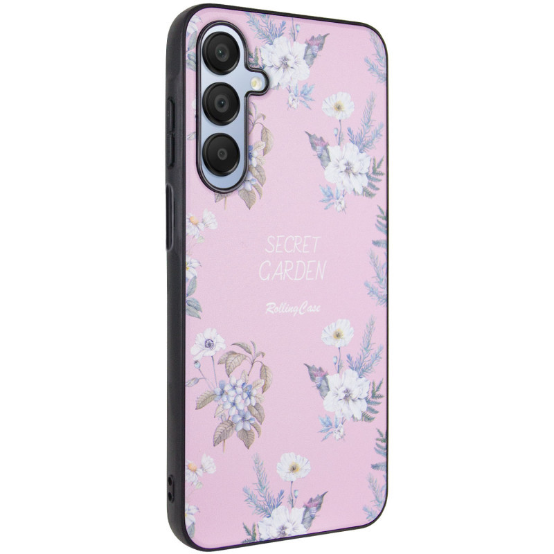 TPU+PC чохол Secret Garden для Samsung Galaxy A26 5G Pink