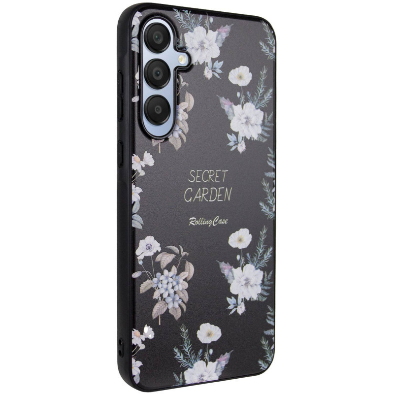TPU+PC чохол Secret Garden для Samsung Galaxy A56 5G Black