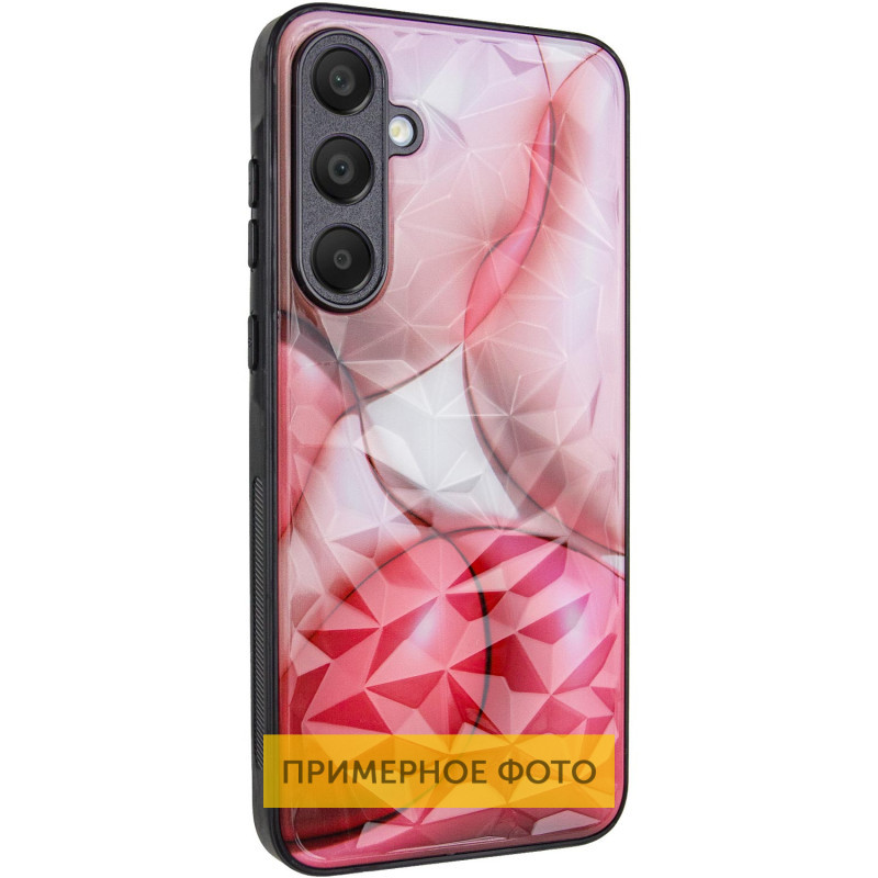 TPU+PC чохол Prisma BubbleGum Full Camera для Xiaomi Redmi Note 14 5G з креативним принтом 3D Pink