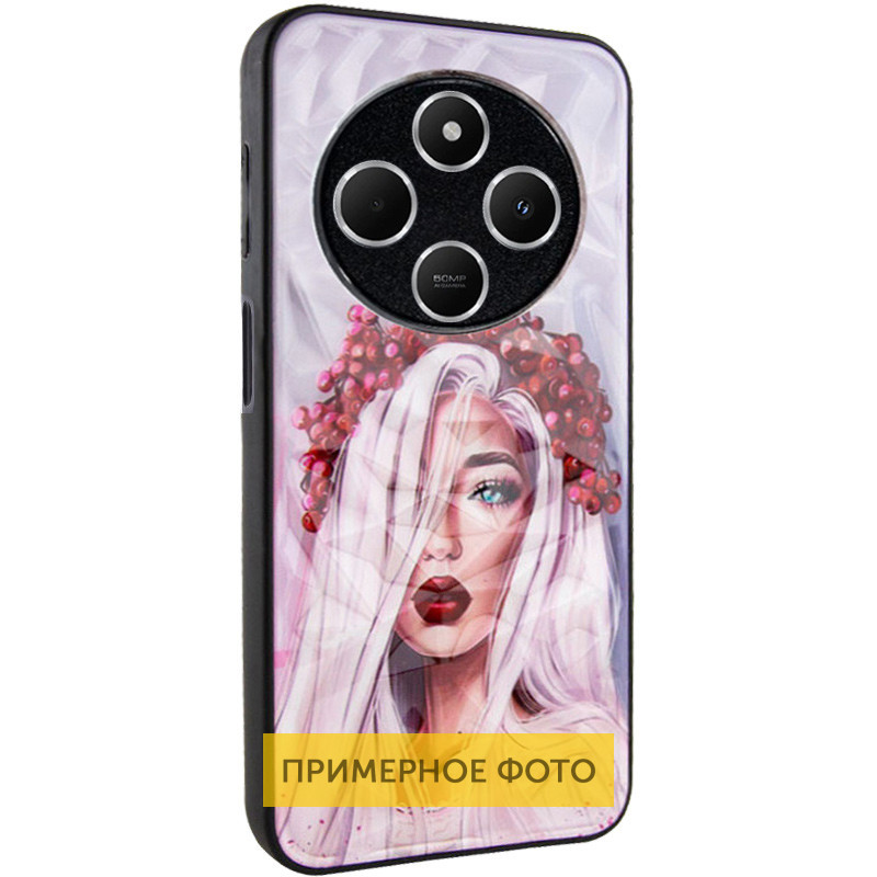 TPU+PC чохол Prisma Ladies для Xiaomi Redmi Note 14 Pro 5G з креативним принтом Ukrainian Girl