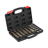 Набір інструментів для ремонту масляних пробок M13-M22 114 ел. Yato YT-17565, фото 2