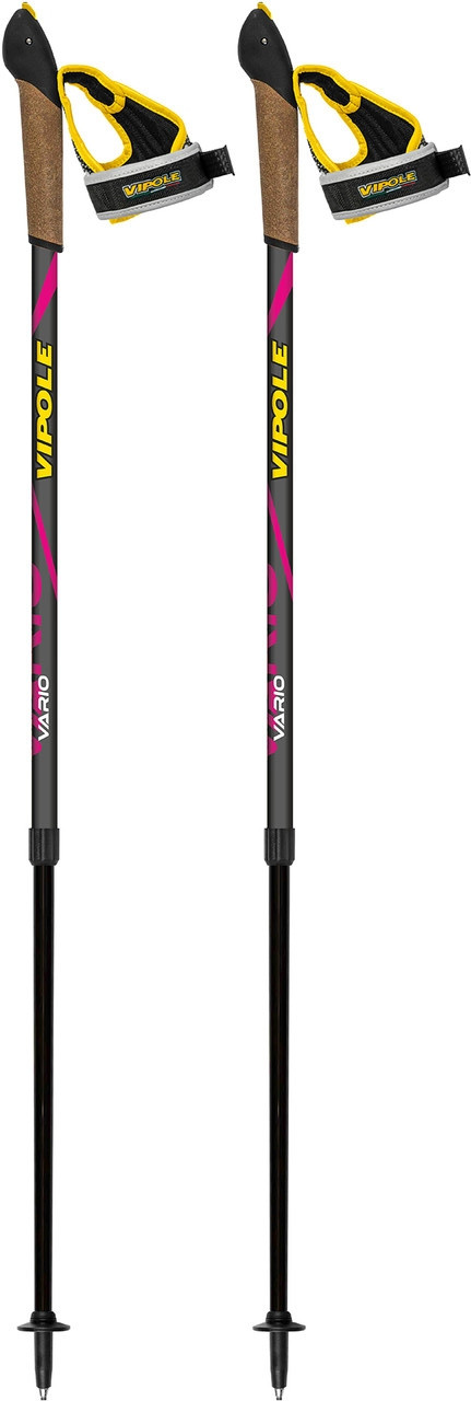 Палиці для скандинавської ходьби алюмінієві Vipole Vario Violet DLX