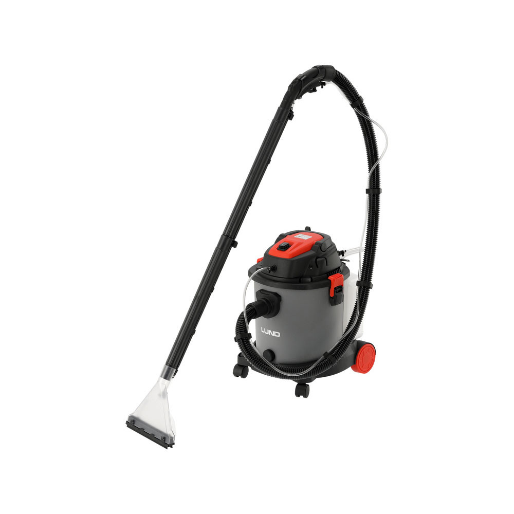Пилосос мийний від електромережі 230 В (1200 Вт) 20л (бак 3л) кабель 3.9м (шланг 4.5м) LUND 67125, фото 1