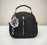 Сумка крос-боді з ремінцем, жіноча сумка через плече 2 кольори, фото 2