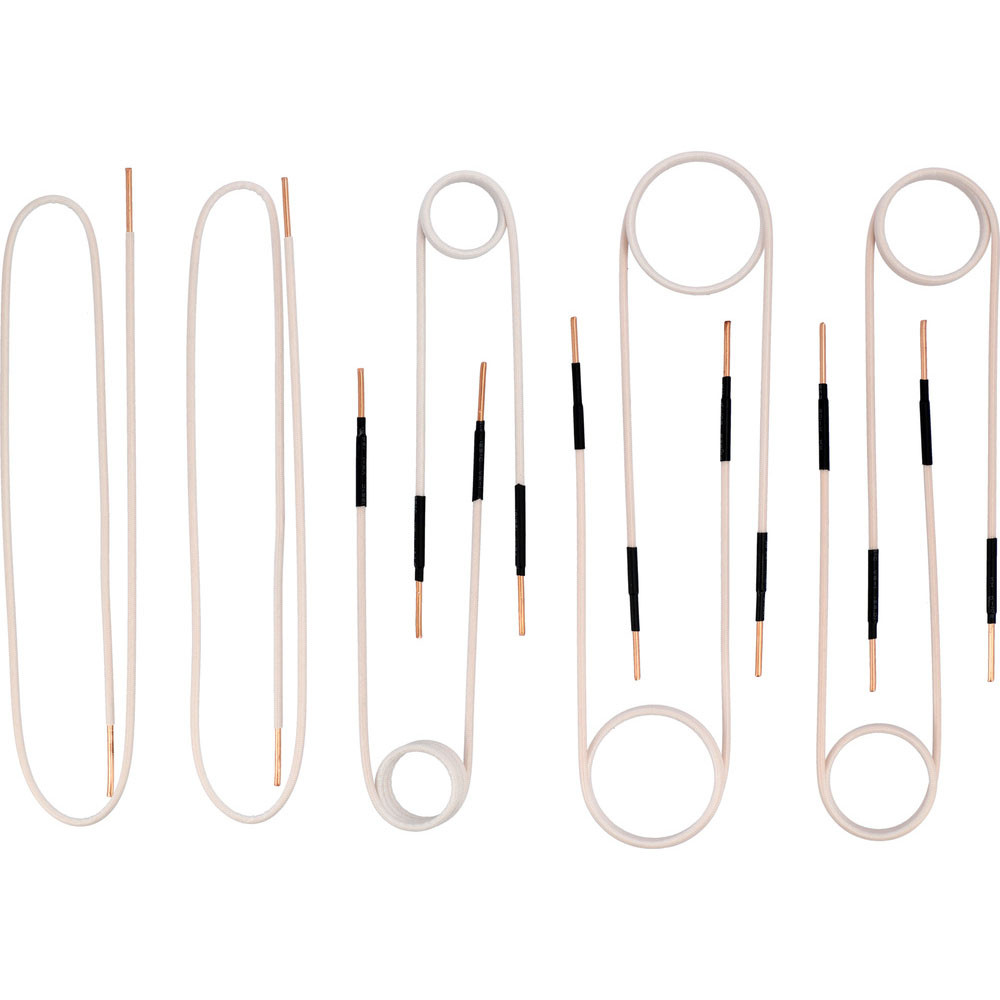 Спіралі елктронагрівальні змінні до нагрівача YT-05880 (Ø= 30/ 40/ 50 мм + прямі) 8 шт. Yato YT-05881, фото 1