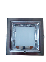 Світильник точковий вбудований DOWN LIGHT Р-008 E27 2x26w Сатин LUMEN 24002