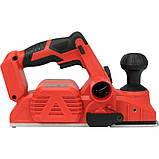 Акумуляторний рубанок безщітковий Li-Ion 8V (b= 82мм) глибина стругання 0-2 мм (без акумулятора) Yato YT-82192, фото 6