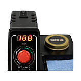Паяльна станція мережева 230 V (Р= 60 Вт) t°= 90-480°С жало тип 900M (LCD табло) Yato YT-82460, фото 3