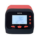 Паяльна станція мережева 110-230 V (Р= 75 Вт) t°= 90-480°С (жало тип T12) LCD табло Yato YT-82462, фото 3