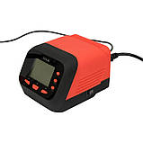 Паяльна станція мережева 110-230 V (Р= 75 Вт) t°= 90-480°С (жало тип T12) LCD табло Yato YT-82462, фото 5