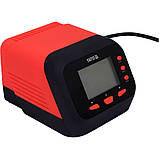 Паяльна станція мережева 110-230 V (Р= 75 Вт) t°= 90-480°С (жало тип T12) LCD табло Yato YT-82462, фото 7