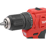 Шуруповерт-дриль акумуляторний 18V Li-Ion (45 Нм) патрон Ø≤13 мм (без акумулятора) Yato YT-827790, фото 4