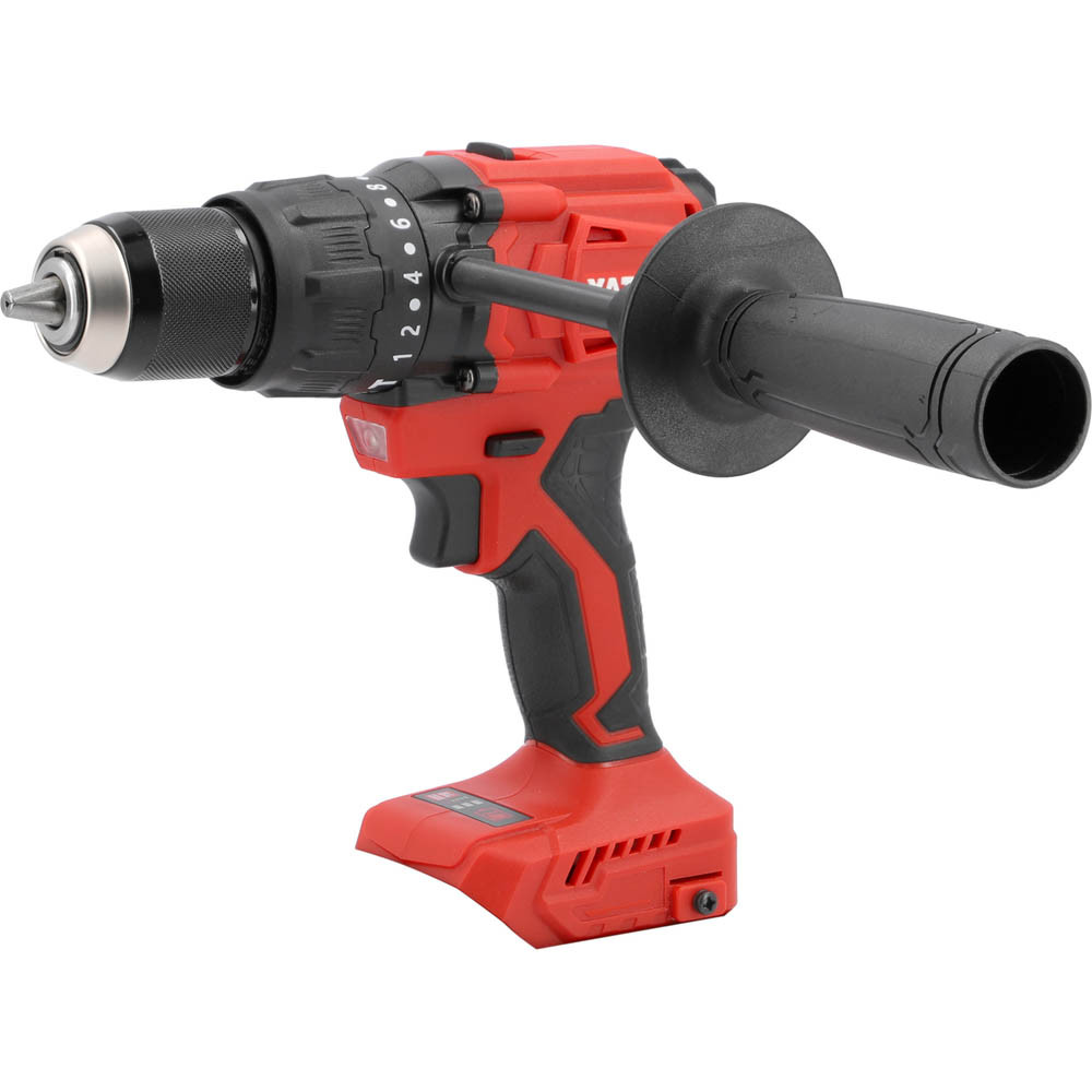 Шуруповерт-дриль ударний акумуляторний 18V Li-Ion (120 Нм) патрон Ø≤13 мм (без акумулятора) Yato YT-827791, фото 1