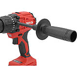 Шуруповерт-дриль ударний акумуляторний 18V Li-Ion (120 Нм) патрон Ø≤13 мм (без акумулятора) Yato YT-827791, фото 3