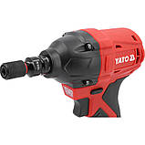Гайковерт ударний акумуляторний безщітковий 18 В Li-Ion (1/2") 350Нм (без акумулятора) Yato YT-827792, фото 4