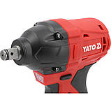 Гайковерт ударний акумуляторний безщітковий 18 В Li-Ion (1/2") 350Нм (без акумулятора) Yato YT-827792, фото 7