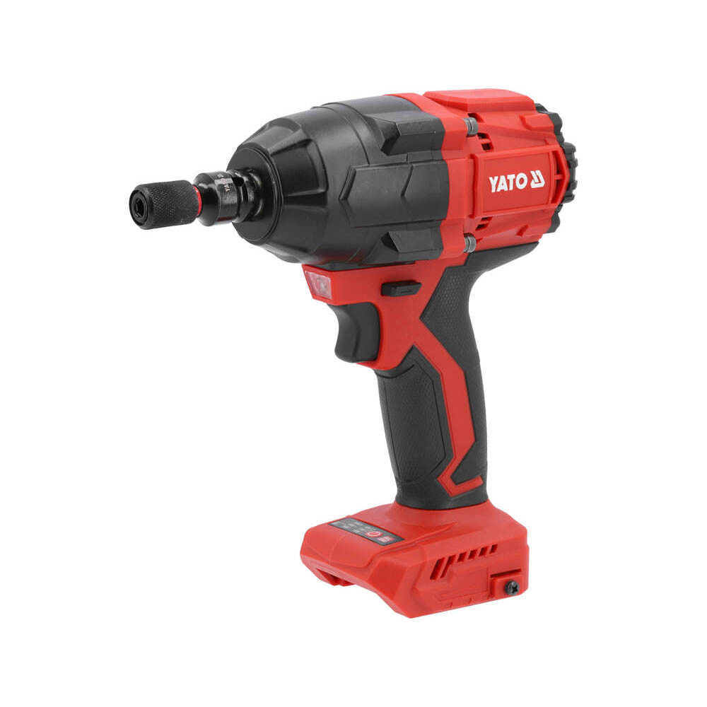 Гайковерт ударний акумуляторний 18 В Li-Ion (1/2") 850 Нм (без акумулятора) Yato YT-827793, фото 1