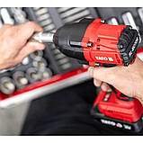 Гайковерт ударний акумуляторний 18 В Li-Ion (1/2") 850 Нм (без акумулятора) Yato YT-827793, фото 9