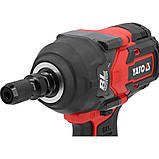 Гайковерт ударний безщітковий акумуляторний 18 В Li-Ion (1/2") 1200 Нм (без акумулятора) Yato YT-828072, фото 4