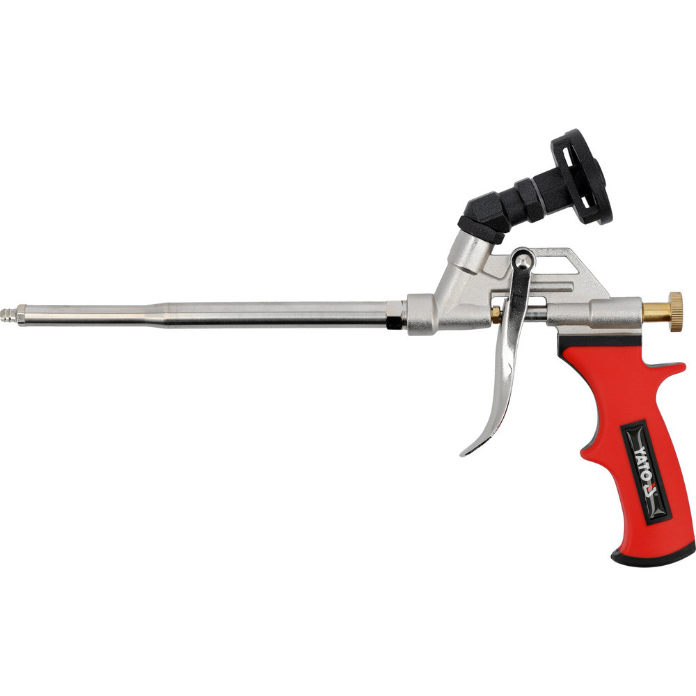 Пістолет для нанесення PU маси з шарнірним приймачем (ствол l= 200 мм) загальна відстань 315 мм Yato YT-67424, фото 1