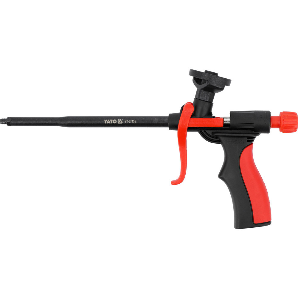 Пістолет для нанесення PU маси з тефлоновим покриттям ствол l= 200 мм (загальна відстань 315 мм) Yato YT-67435, фото 1