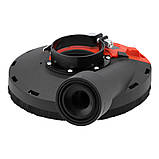 Кожух пилозахисний до КШМ для шліфування на диск Ø= 180 мм (кріплення Ø28-36 мм) Yato YT-82995, фото 3