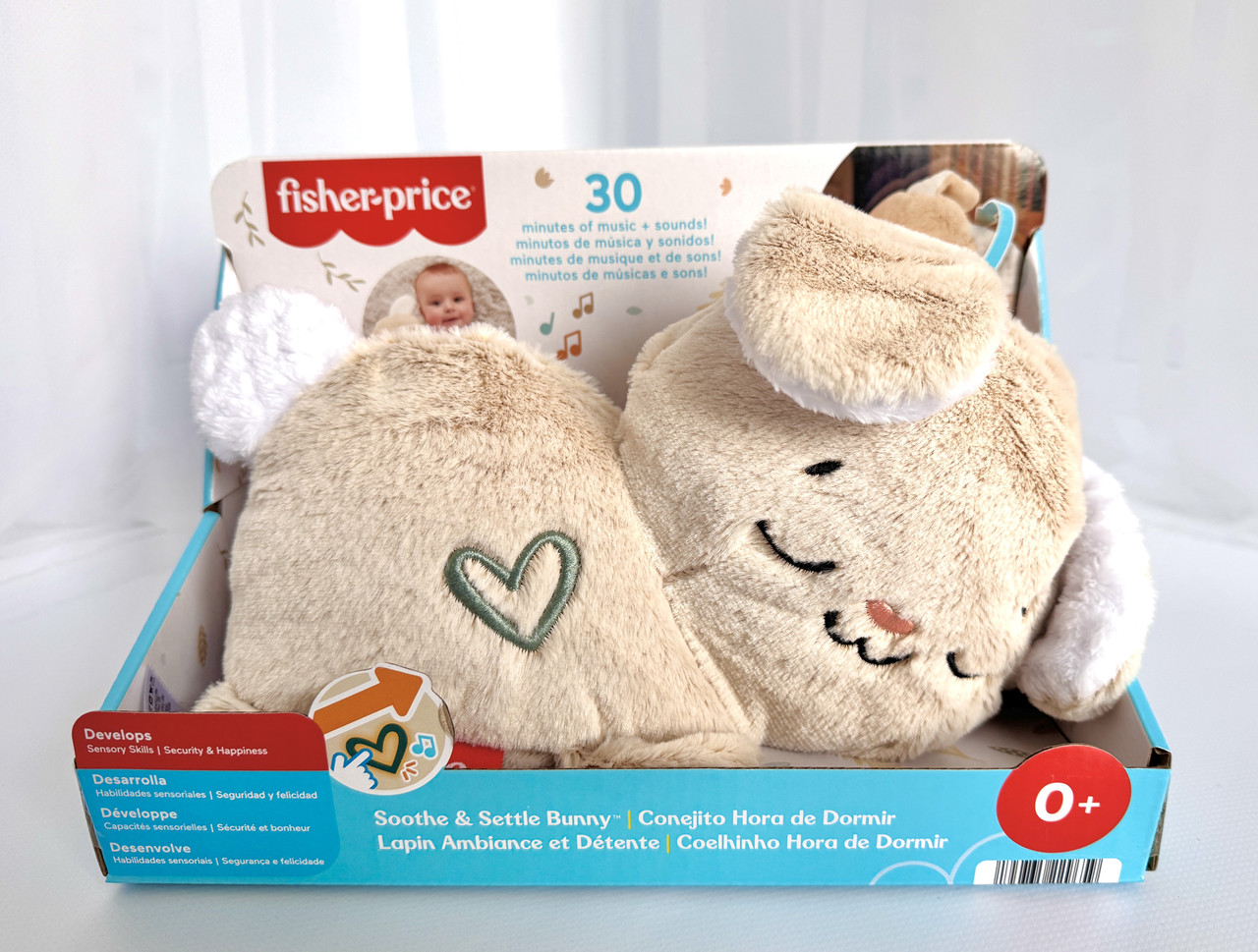 Оригінал! Fisher-Price Казкові сни зайченяти FXC66 Fisher Bunny Price зайчик HXG97, фото 1