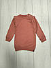 Туніка для дівчинки теракотового кольору Koko noko 74-80см, фото 2