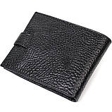 Стильний чоловічий гаманець горизонтального формату з натуральної шкіри Tony Bellucci 22015 Чорний, фото 2