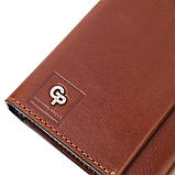 Барсетка із гладкої шкіри Grande Pelle 11421 Коричневий, фото 6