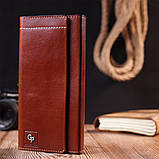 Барсетка із гладкої шкіри Grande Pelle 11421 Коричневий, фото 8