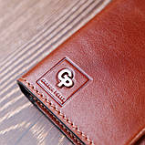 Барсетка із гладкої шкіри Grande Pelle 11421 Коричневий, фото 10