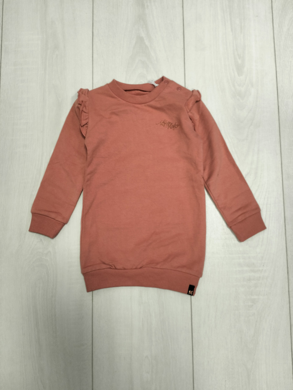 Туніка для дівчинки теракотового кольору Koko noko 74-80см, фото 1
