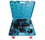 Набір інструментів 4 в 1 9712, перфоратор, гайковерт, шурупокрут, кутова шліфувальна машина, фото 5