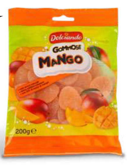Желейки Dolciando Mango 200гр