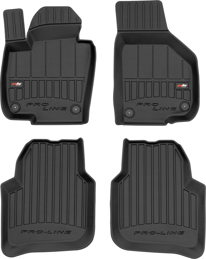 Коврики салону гумові SKODA Superb II 2008-2015 / 3D407428