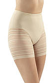 Труси жіночі високі з корекцією живота і стегон бежевого кольору. Модель Verda Eldar